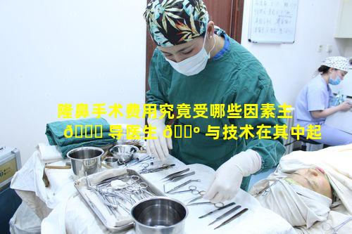 隆鼻手术费用究竟受哪些因素主 🐎 导医生 🌺 与技术在其中起多大作用